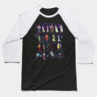 Greek Gods Baseball T-Shirt